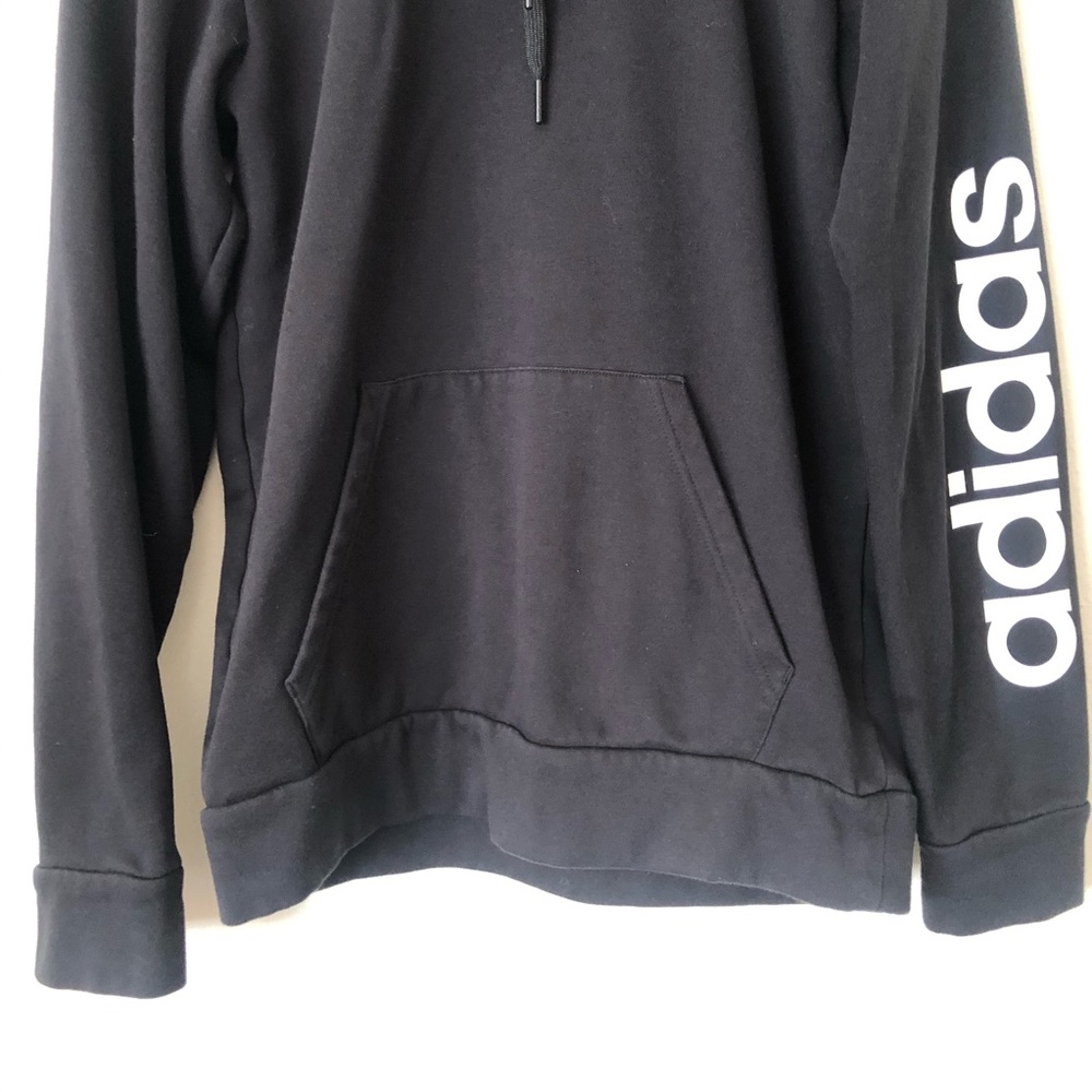 Adidas Original Spellout Logo Pullover Hoodie - Picture 3 of 5